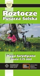 Mapa Roztocze - Puszcza Solska